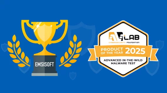 Emsisoft Awarded Product of the Year 2025 by AVLab Cybersecurity Foundation